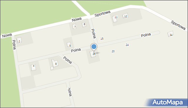 Murzynowo, Polna, 16, mapa Murzynowo