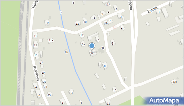 Mysłowice, Polna, 6e, mapa Mysłowice