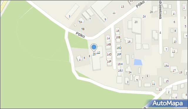 Nadma, Pólko, 10, mapa Nadma