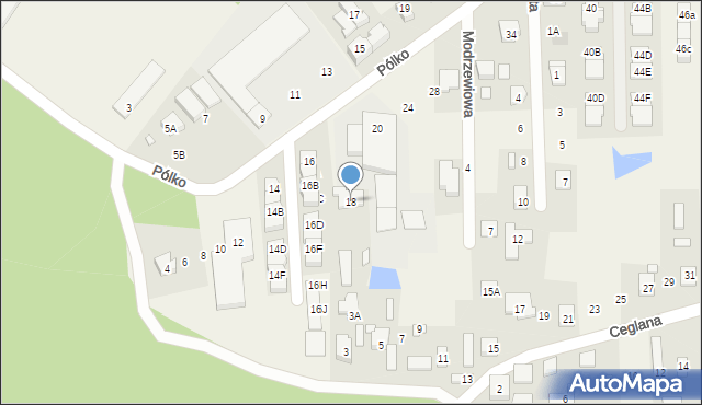 Nadma, Pólko, 18, mapa Nadma