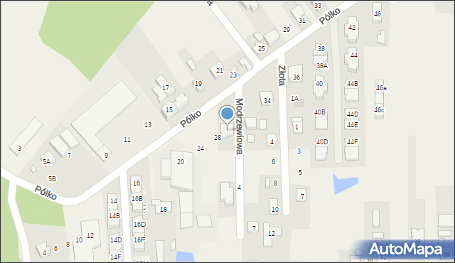 Nadma, Pólko, 30, mapa Nadma