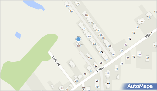 Nadma, Pólko, 33B, mapa Nadma