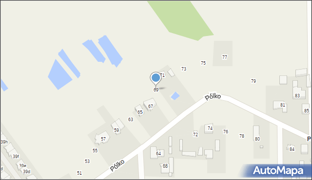 Nadma, Pólko, 69, mapa Nadma