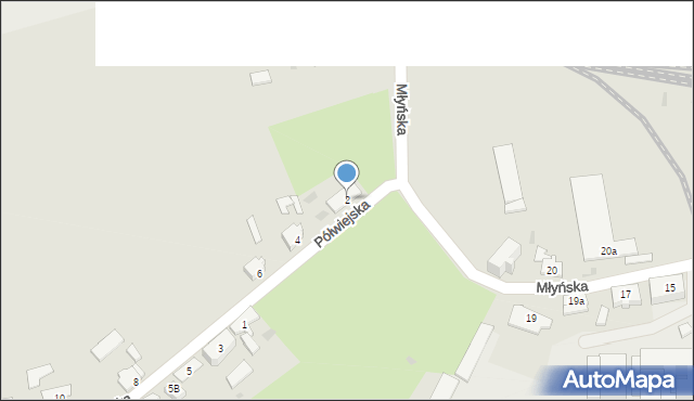 Nakło nad Notecią, Półwiejska, 2, mapa Nakło nad Notecią