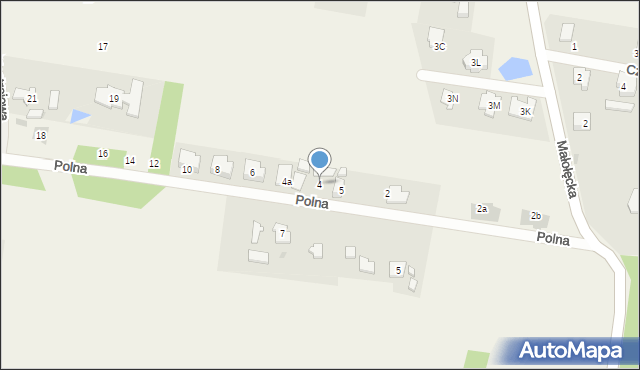 Nieporęt, Polna, 4, mapa Nieporęt