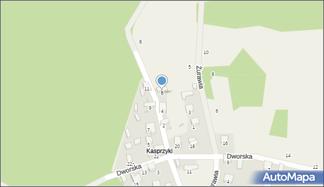 Niesułowice, Pod Browarem, 6, mapa Niesułowice