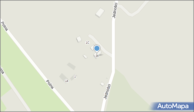 Nowa Ruda, Polna, 1b, mapa Nowa Ruda