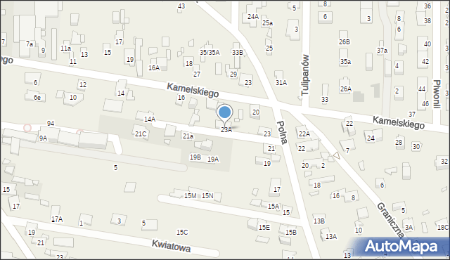 Nowa Wieś, Polna, 23A, mapa Nowa Wieś
