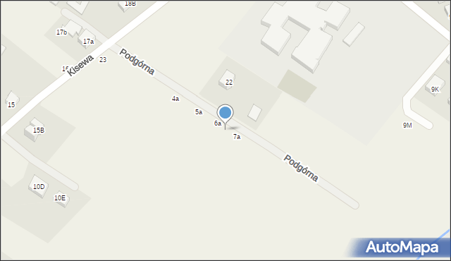 Nowa Wieś Lęborska, Podgórna, 6b, mapa Nowa Wieś Lęborska