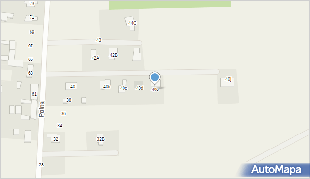 Nowe Aleksandrowo, Polna, 40e, mapa Nowe Aleksandrowo