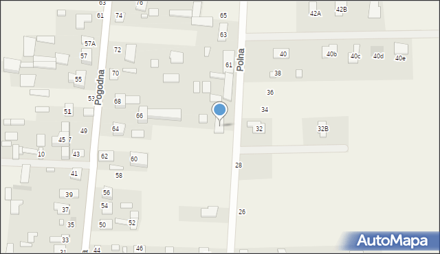 Nowe Aleksandrowo, Polna, 55, mapa Nowe Aleksandrowo