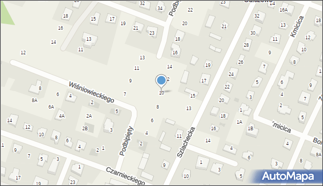 Nowe Gulczewo, Podbipięty Longinusa, 10, mapa Nowe Gulczewo