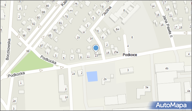 Nowe Skalmierzyce, Podkocka, 13, mapa Nowe Skalmierzyce