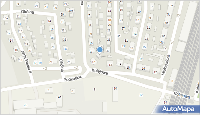 Nowe Skalmierzyce, Podkocka, 4a, mapa Nowe Skalmierzyce