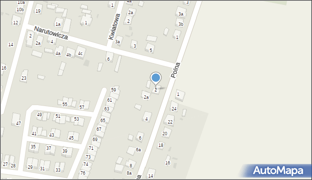 Nowe Skalmierzyce, Polna, 2, mapa Nowe Skalmierzyce