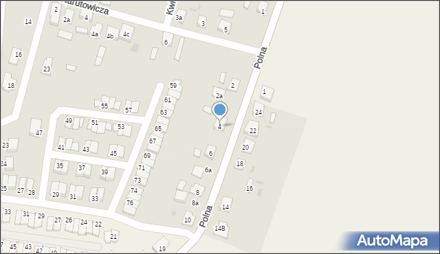 Nowe Skalmierzyce, Polna, 4, mapa Nowe Skalmierzyce