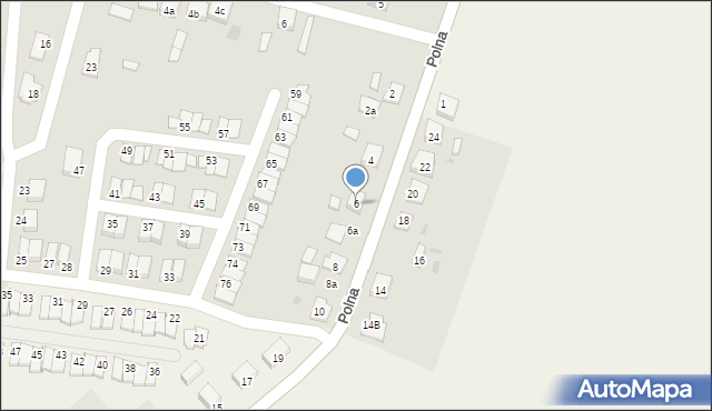 Nowe Skalmierzyce, Polna, 6, mapa Nowe Skalmierzyce