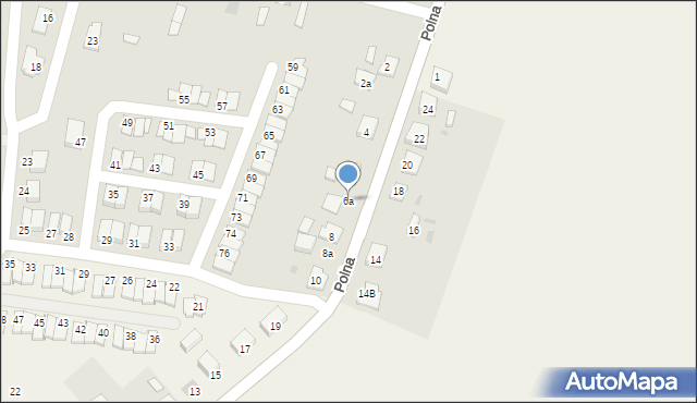 Nowe Skalmierzyce, Polna, 6a, mapa Nowe Skalmierzyce