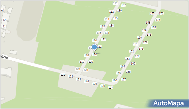 Nowe Warpno, Podgrodzie, 130, mapa Nowe Warpno