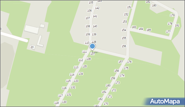 Nowe Warpno, Podgrodzie, 137, mapa Nowe Warpno