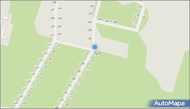 Nowe Warpno, Podgrodzie, 176, mapa Nowe Warpno