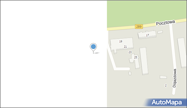 Nowogród Bobrzański, Pocztowa, 19a, mapa Nowogród Bobrzański