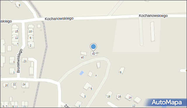 Nowy Dwór Gdański, Polna, 42, mapa Nowy Dwór Gdański