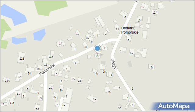 Olkusz, Pomorska, 1C, mapa Olkusz