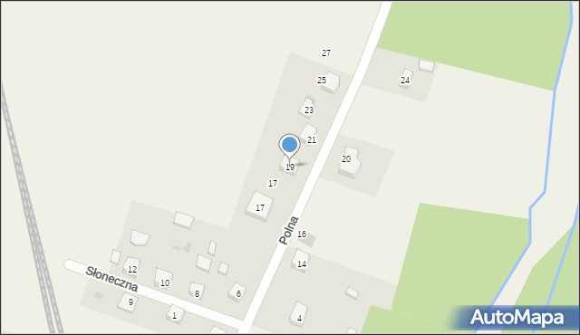 Osola, Polna, 19, mapa Osola