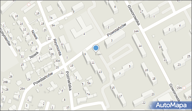 Ostrołęka, Powstańców, 912, mapa Ostrołęka