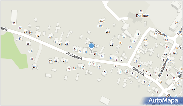 Ostrowiec Świętokrzyski, Podstawie, 18, mapa Ostrowiec Świętokrzyski