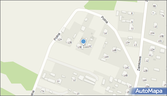 Otwock Wielki, Polna, 13A, mapa Otwock Wielki