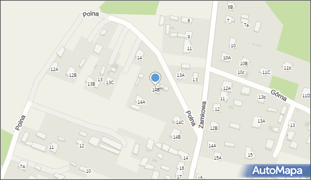 Otwock Wielki, Polna, 14B, mapa Otwock Wielki