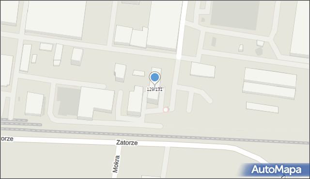 Ożarów Mazowiecki, Poznańska, 129/131, mapa Ożarów Mazowiecki