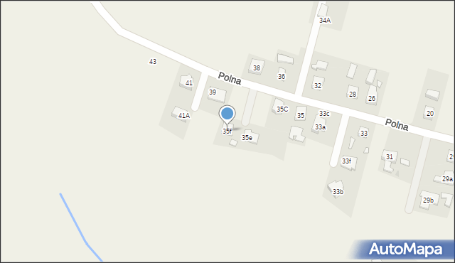 Paczkowo, Polna, 35f, mapa Paczkowo