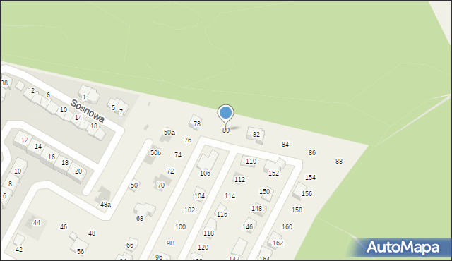 Paniówki, Powstańców Śląskich, 80, mapa Paniówki