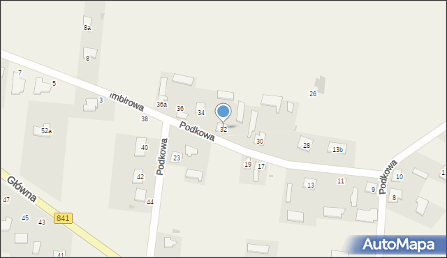 Parypse, Podkowa, 32, mapa Parypse