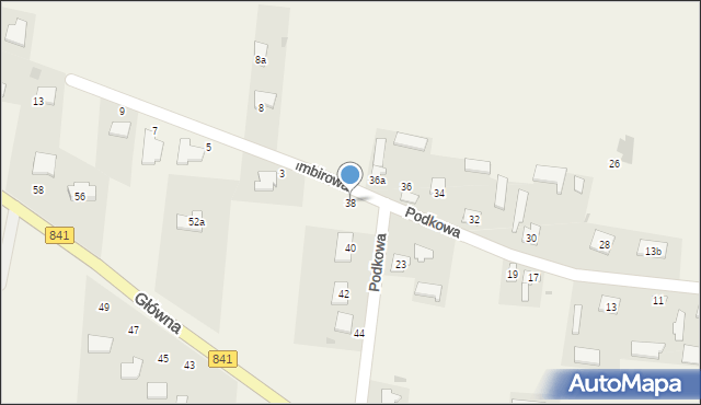 Parypse, Podkowa, 38, mapa Parypse