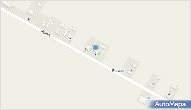 Parzymiechy, Polna, 5, mapa Parzymiechy