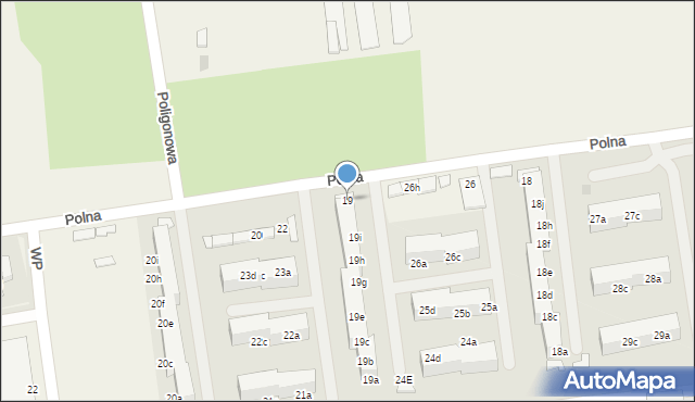 Pawłowice, Polna, 19, mapa Pawłowice