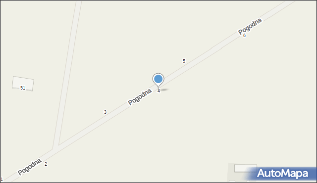 Petrykozy, Pogodna, 4, mapa Petrykozy