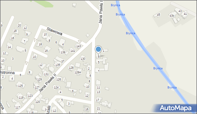 Piekary Śląskie, Polna, 3, mapa Piekary Śląskie