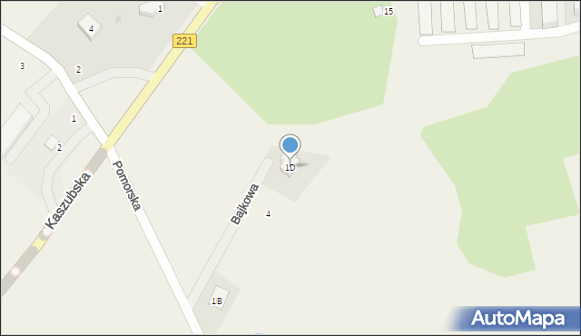 Piekło Dolne, Pomorska, 1D, mapa Piekło Dolne