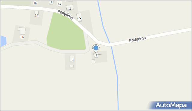 Pinczyn, Podgórna, 4, mapa Pinczyn