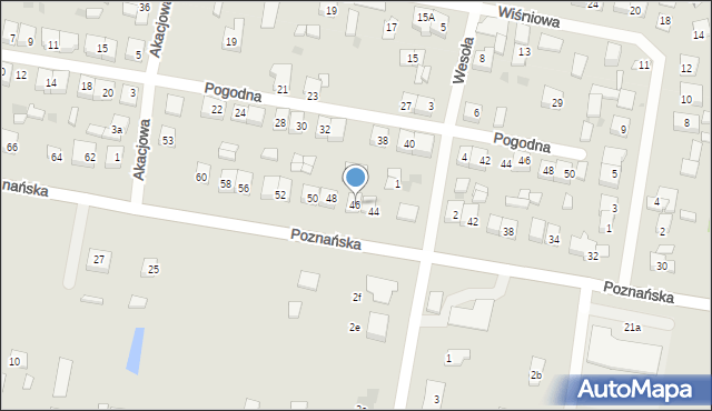 Piotrków Kujawski, Poznańska, 46, mapa Piotrków Kujawski