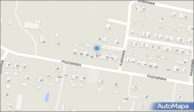 Piotrków Kujawski, Poznańska, 82, mapa Piotrków Kujawski