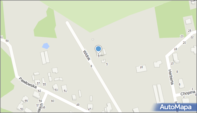 Piotrków Trybunalski, Porazińskiej Janiny, 3, mapa Piotrków Trybunalski