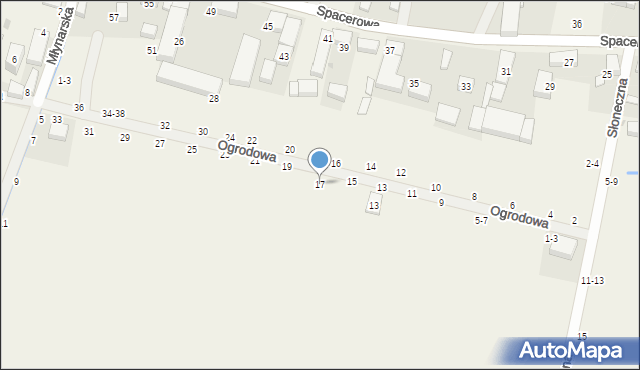 Piotrkowiczki, Pocztowa, 17, mapa Piotrkowiczki