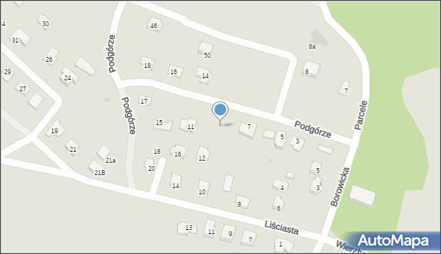 Płock, Podgórze, 9, mapa Płock