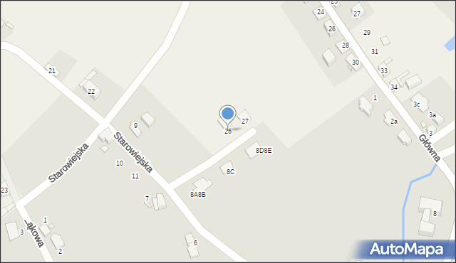 Pobiedna, Podgórna, 26, mapa Pobiedna